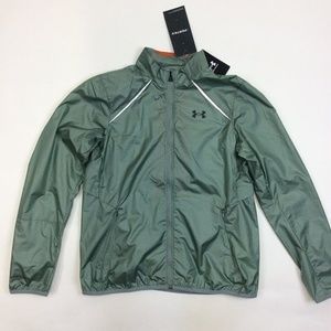 Under Armour Women's UA Impasse Run 2.0 Jacket 1360733 Small Green‎ New